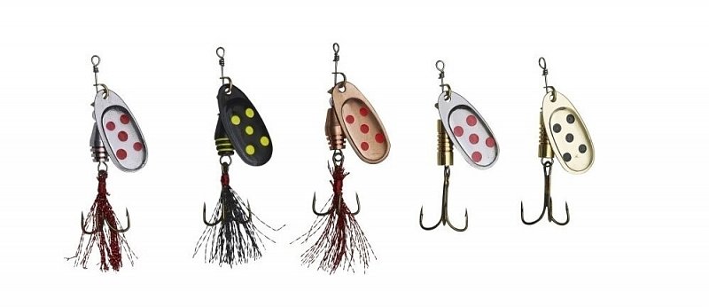 Ron Thompson Rotačka Set Spinner Box Pack Lures 7g 5ks